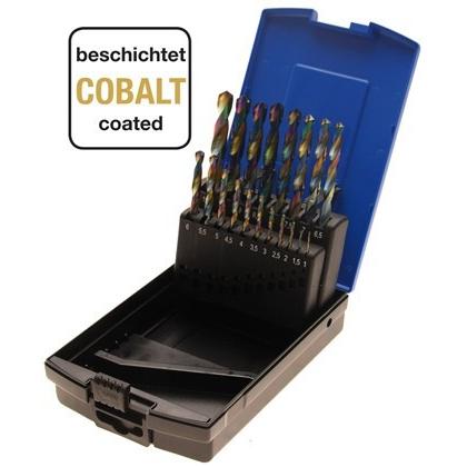 Juego de brocas  | cubierta de cobalto | HSS 1-10 mm | 19 piezas - BGS technic de México S.A. de C.V.